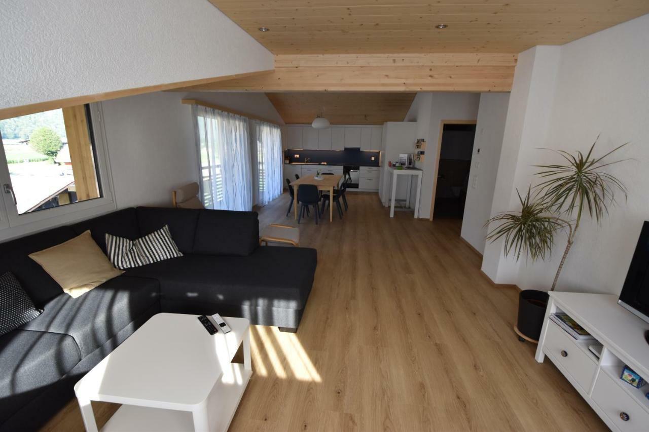 Ferienwohnung Gemeindematte Meiringen Esterno foto